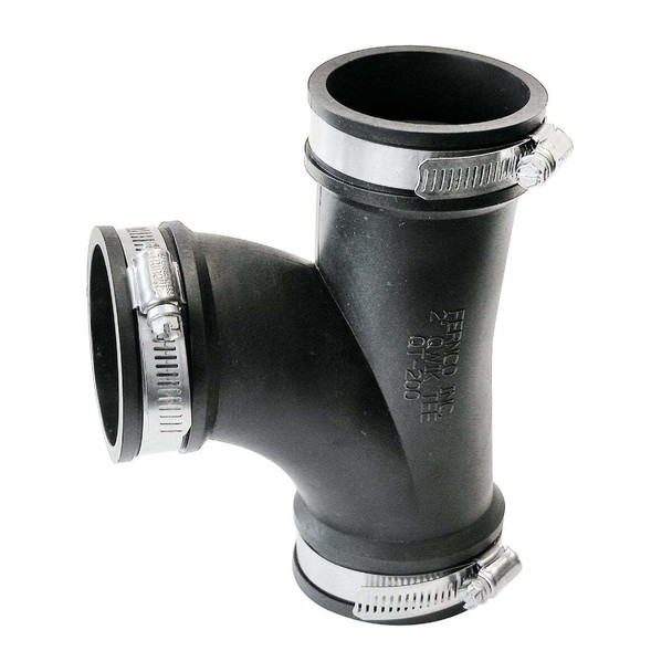 Fernco 2 In. Flexible Repair PVC Tee PQT-200