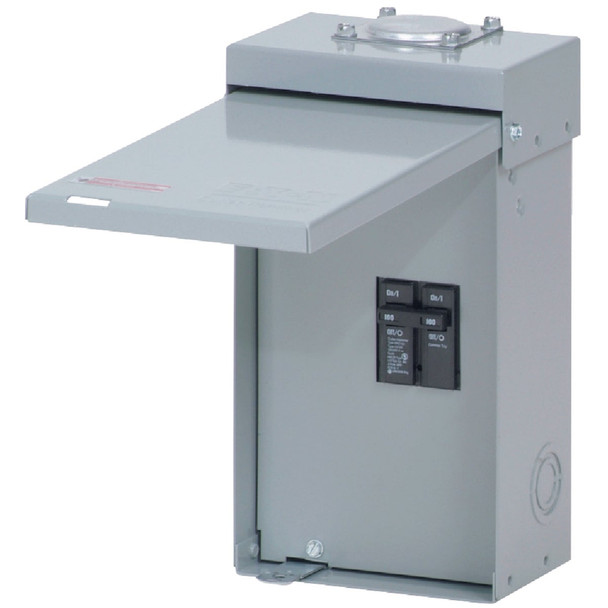 Eaton BR 100A 2-Space Outdoor Raintight Enclosure BR2B100RP