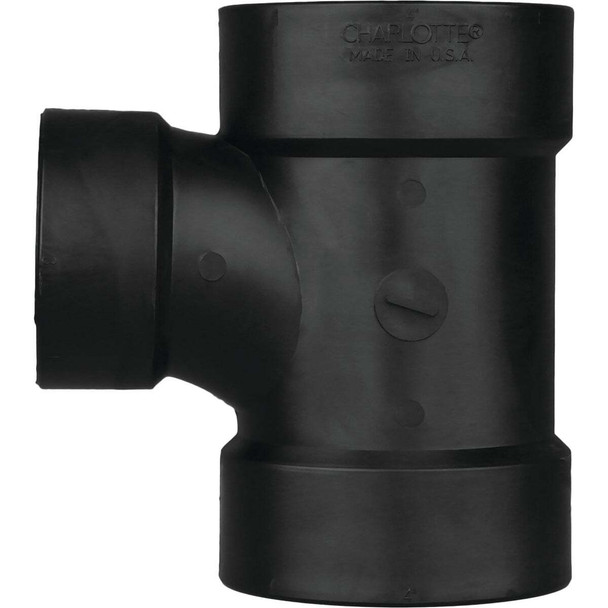 Charlotte Pipe 4x2 Abs Sanitary Tee ABS 00401  1800HA