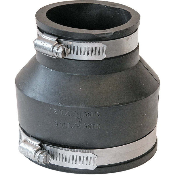 Fernco 3 In. x 2 In. Flexible PVC Coupling P1056-32