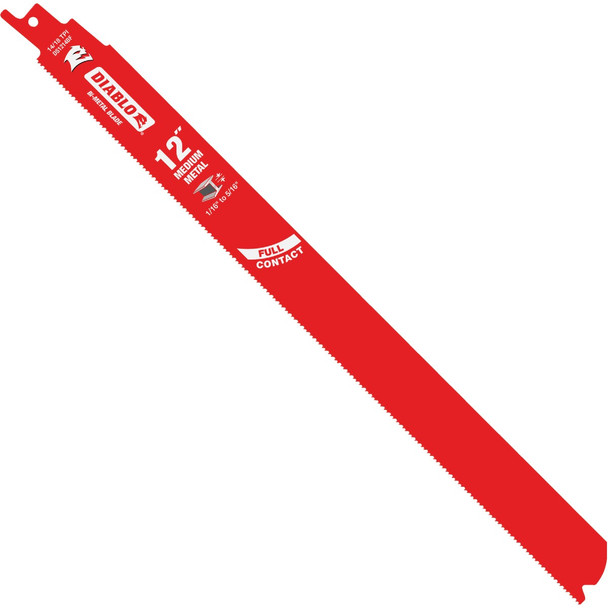 Diablo  12 In. 14/18 TPI Bi-Metal Medium Metal Reciprocating Saw Blade (5-Pack)