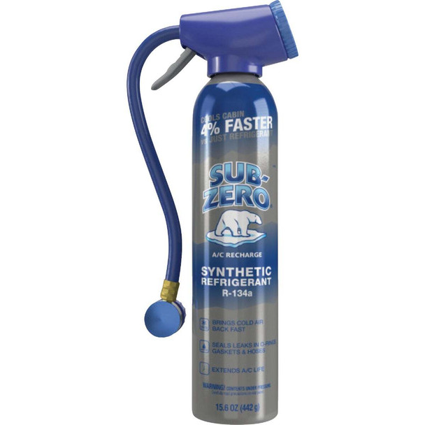 Quest Sub-Zero 15.6 Oz. R-134a Synthetic Refrigerant SZ001KA16A-1US