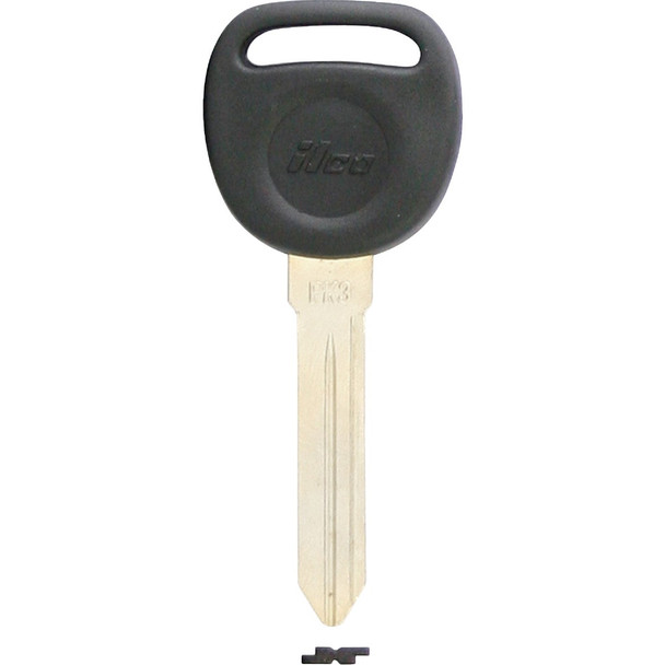 ILCO GM EZ Clone Nickel Plated Silver Chip Key, B99-PT5 IAX00000850