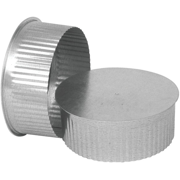 Imperial 30 Ga. 4 In. Galvanized Tee Cap/Plug GV0733
