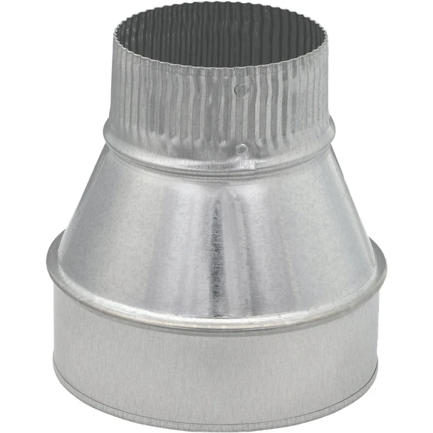 Imperial 24 Ga. 6 In. x 4 In. Galvanized Reducer GV1417