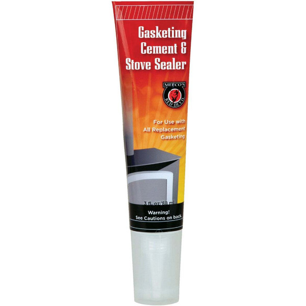 Meeco's Red Devil 3 Oz. Black Gasket Cement and Stove Sealer 110