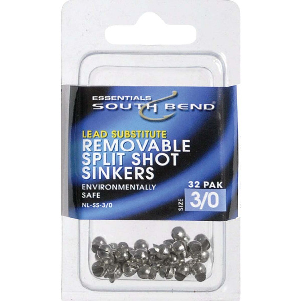 SouthBend Size 5 Lead-Free Split Shot Sinker (18-Pack) NLSS5