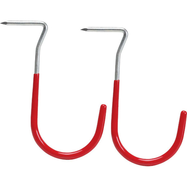Large Hammer-In Vinyl Coated Storage Hook (2-Pack) 215198
