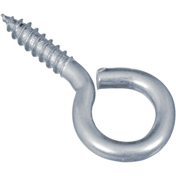 National Hardware #8 Zinc Large Screw Eye (6 Ct.) N119-263