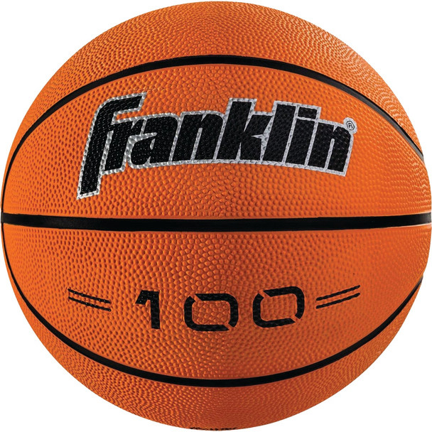 Franklin Grip-Rite Indoor/Outdoor Rubber Basketball, Official Size 7107