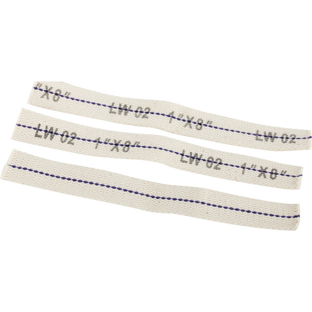 American Wick 1 In. x 8 In. Flat Lamp Wick (3 Count) ALW-02