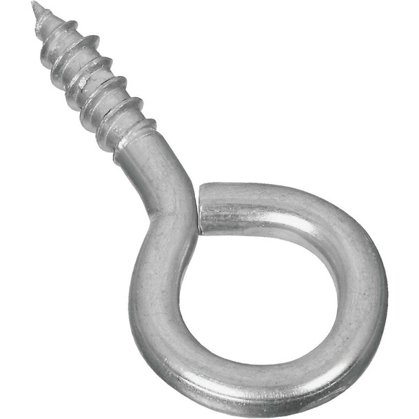 National Hardware #6 Zinc Large Screw Eye (4-Count) N119-222