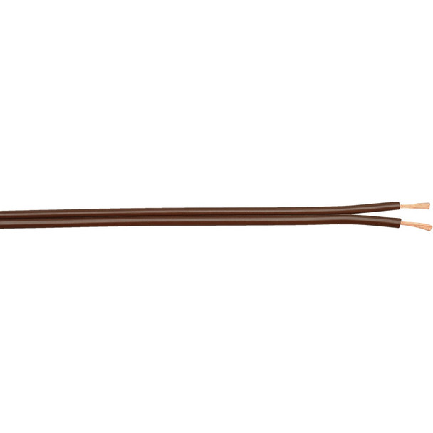 Coleman Cable 250 Ft. 18/2 Brown Lamp Cord 600006607