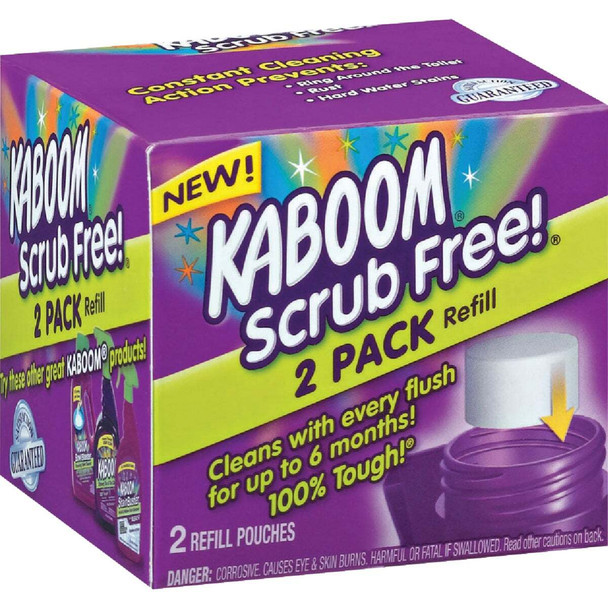 Kaboom Scrub Free Toilet Cleaner Refill (2-Pack) 35261