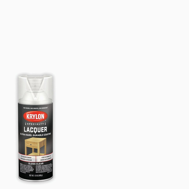 Krylon 12 Oz. Clear Spray Lacquer K07032777