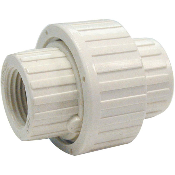 B&K 3/4 In. FIP Schedule 80 Threaded PVC Union 164-134HC