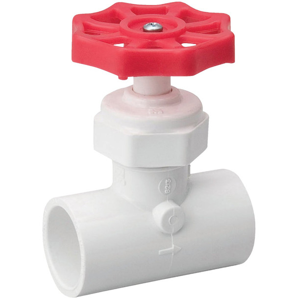 ProLine 1/2 In. SOLV x 1/2 In. SOLV PVC Stop Valve 105-403
