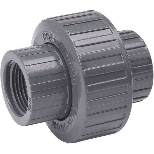 B&K 1-1/4 In. FIP Threaded Schedule 80 PVC Union 164-106