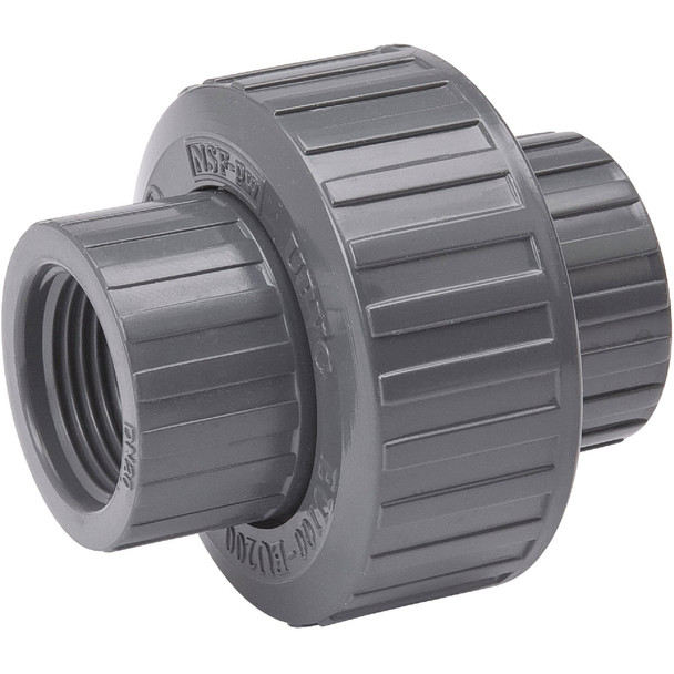 B&K 1-1/4 In. FIP Threaded Schedule 80 PVC Union 164-106