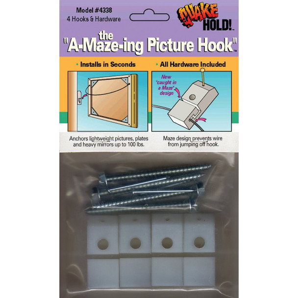 QuakeHold A-Mazing Picture Hanger 4338