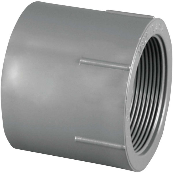 Charlotte Pipe 2 In. Schedule 80 Female PVC Adapter PVC 08101  2000HA