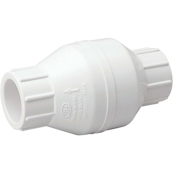 ProLine PVC 1/2 In. SOLV x 1/2 In. SOLV In-Line Check Valve 101-603