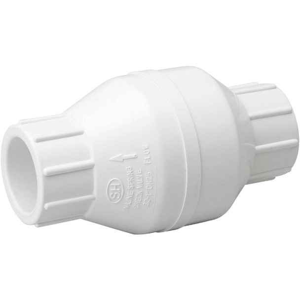 ProLine PVC 3/4 In. SOLV x 3/4 In. SOLV In-Line Check Valve 101-604