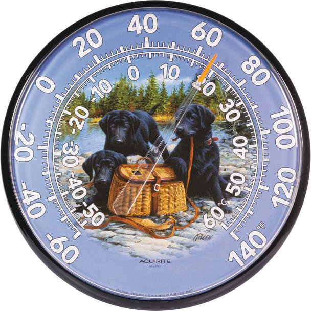 Acurite 12" Fahrenheit -60 To 140 Outdoor Wall Thermometer 01678A2