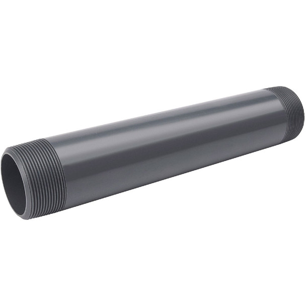 B&K 2 In. MIP x 12 In. Schedule 80 PVC Nipple 408-120