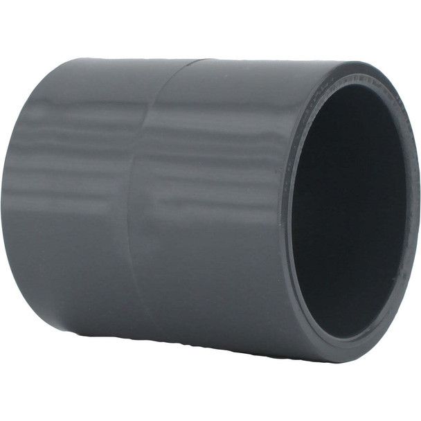 Charlotte Pipe 2 In. Sch. 80 Slip X Slip PVC Coupling PVC 08100  2000HA