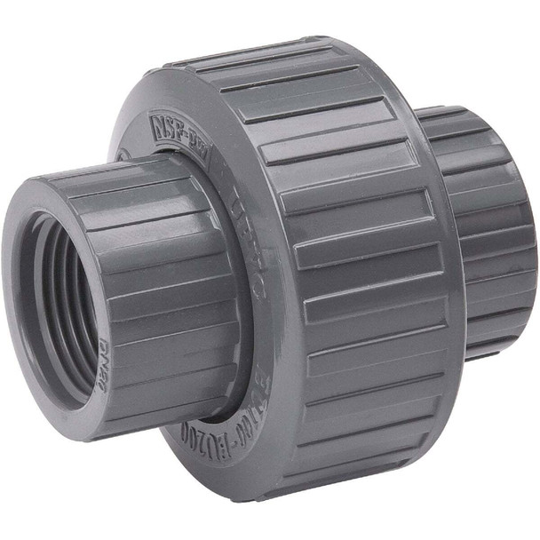 B&K 1/2 In. FIP Threaded Schedule 80 PVC Union 164-103