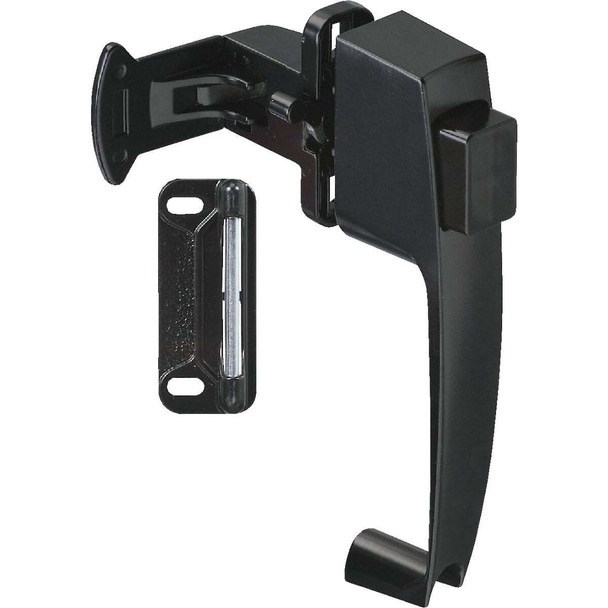 National Hardware Black Push Button Latch N178-350