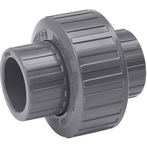 B&K 2 In. Solvent Schedule 80 PVC Union 164-608