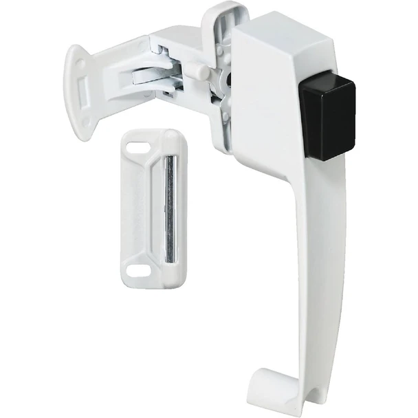 National Hardware White Push Button Latch N213-074