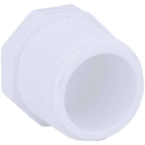 Charlotte Pipe Threaded Schedule 40 3/4 In. MIP PVC Plug PVC 02113  0800HA