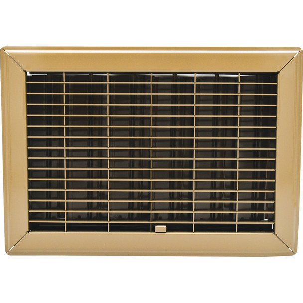 Selkirk 10 In. x 12 In. Brown Steel Floor Register 400B10X12R