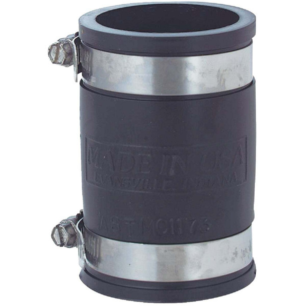 Fernco 1-1/4 In. Plastic to Plastic PVC Coupling P1056-125