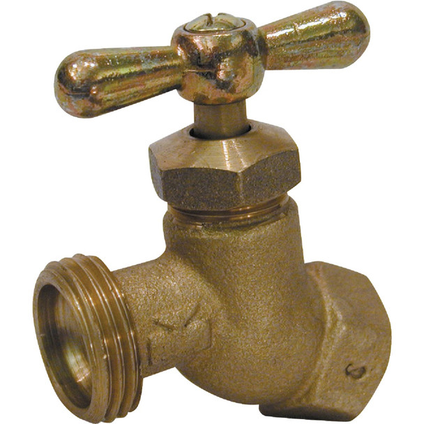 ProLine 3/4 In. FIP X 3/4 In. Male Hose Thread No-Kink Hose Bibb 102-404