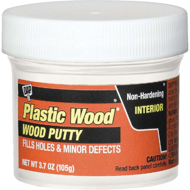 DAP Plastic Wood 3.7 Oz. White Wood Putty 7079821245