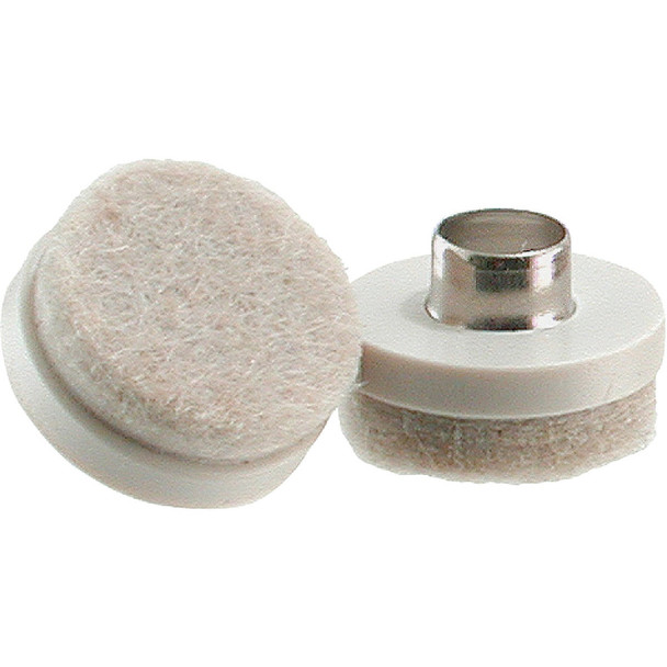 Do it 1 In. Round Almond Nail on Furniture Glide (8-Pack) 227293