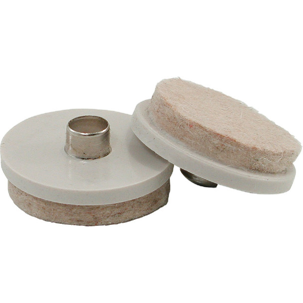 Do it 1-1/2 In. Round Nail on Furniture Glide (4-Pack) 227307