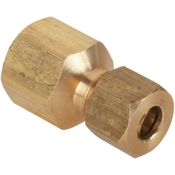 Do it 1/4 In. x 1/4 In. Brass Union Compression Adapter 458267