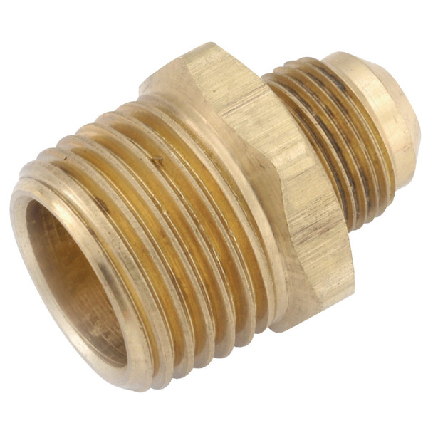 Anderson Metals 3/8odx1/2 Male Adapter 54808-0608 Pack of 5