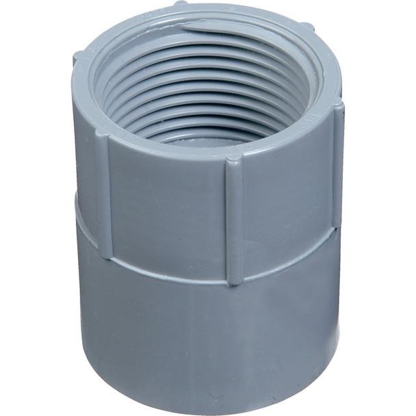 Carlon 2-1/2 In. Female Threaded & Socket PVC Conduit Female Adapter E942KCAR