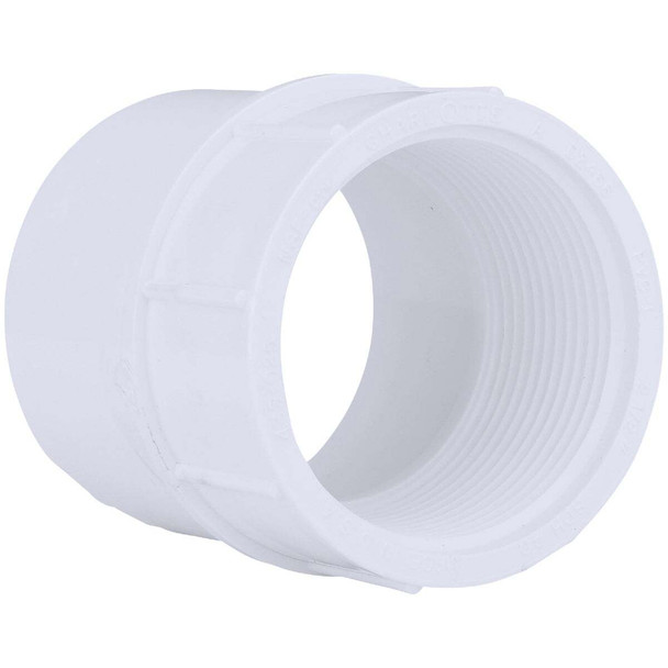 Charlotte Pipe 2-1/2 In. Schedule 40 Female PVC Adapter PVC 02101  1700HA