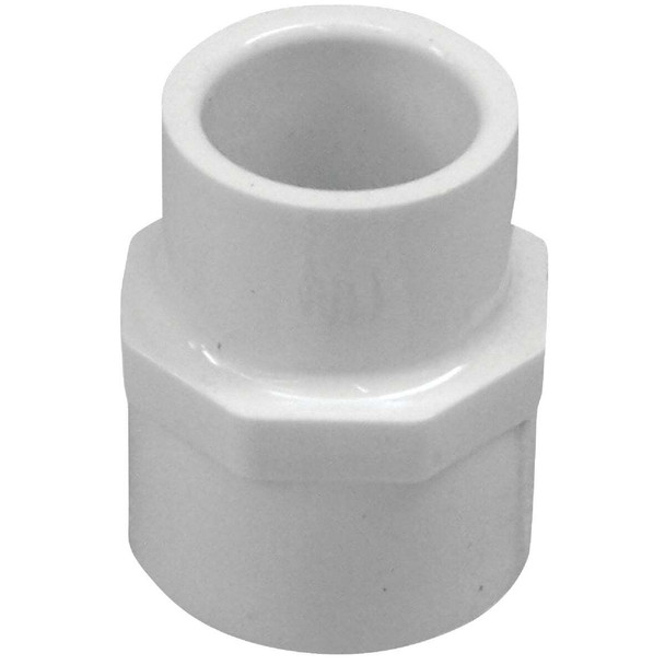 Charlotte Pipe 1/2 In. x 3/4 In. Schedule 40 Female PVC Adapter PVC 02104 0600HA