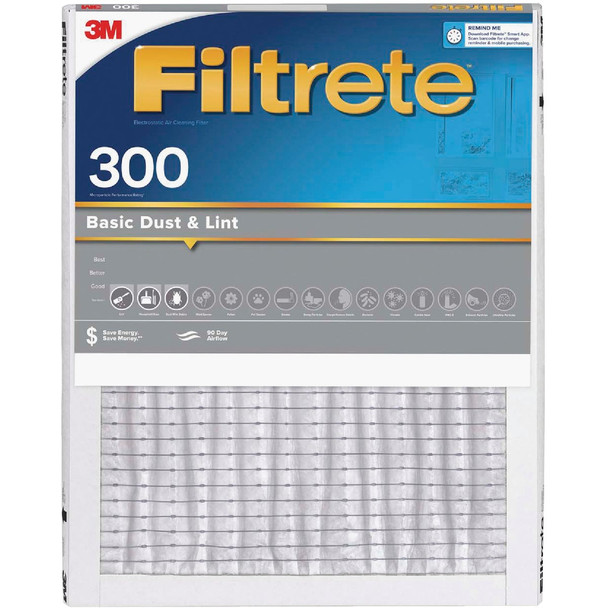 Filtrete 16x20x1 Dust Rdct Filter 300-4 Pack of 4