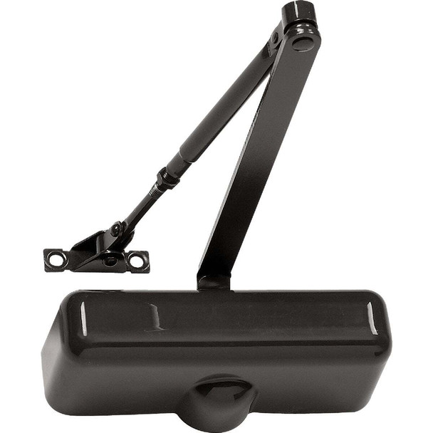 Tell Brown Interior Residential Door Closer DC100083