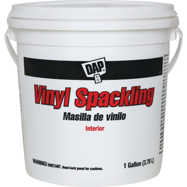 DAP 1 Gal. Heavy-Duty Vinyl Interior Vinyl Spackling Compound 7079812133