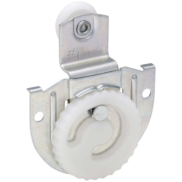 National Hardware 3/8 In. Offset Interior Sliding Door Hanger (2-Pack) N344-861